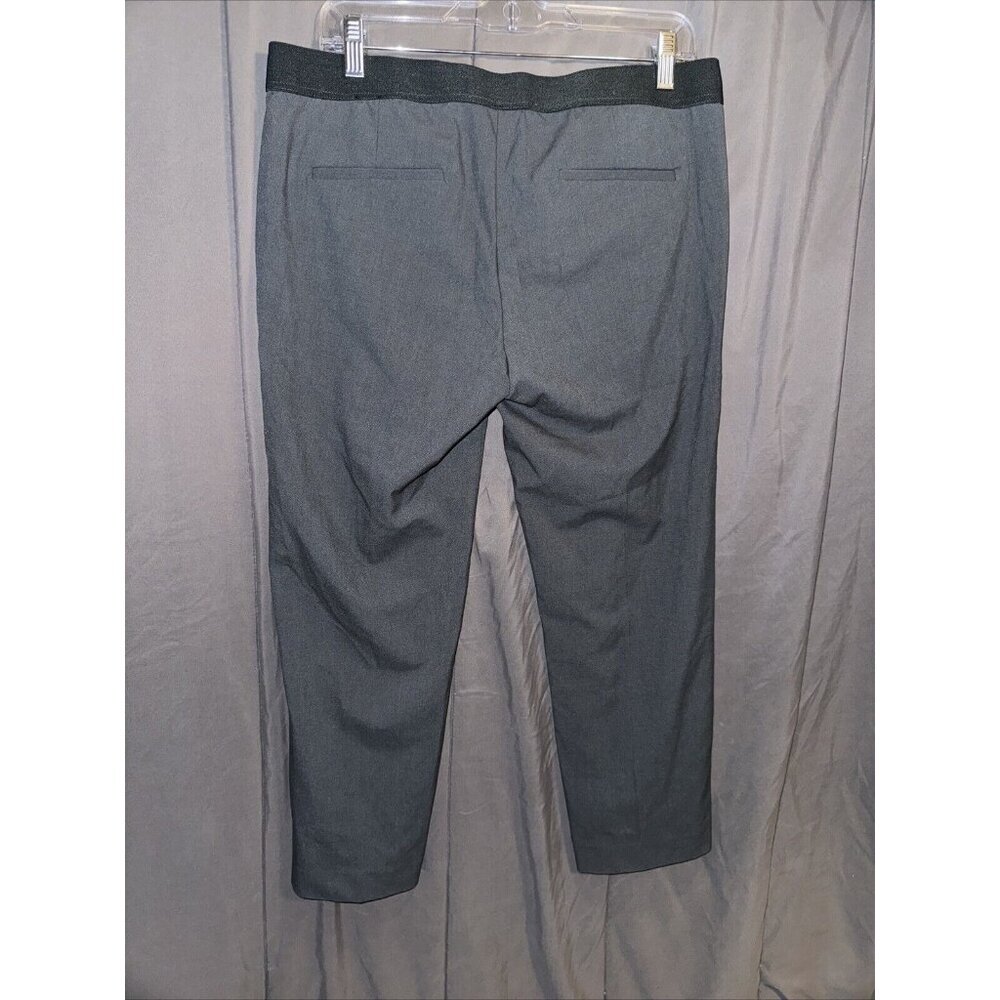 Amanda & Chelsea Ankle Pant Stretch Waist Green Size 10P - Picture 8 of 15